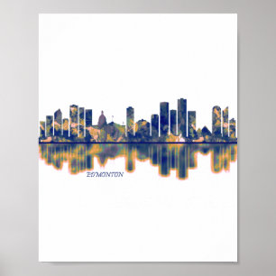 Affiche Skyline d'Edmonton