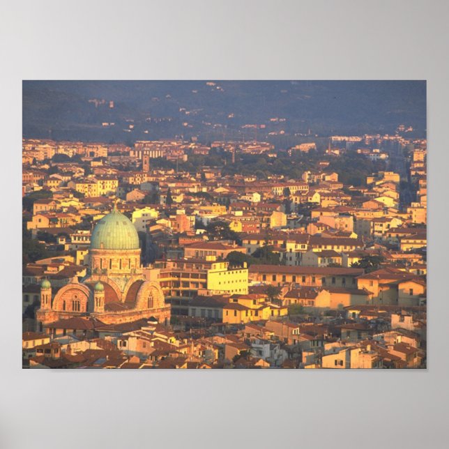 Affiche Skyline Florence Italie (Devant)