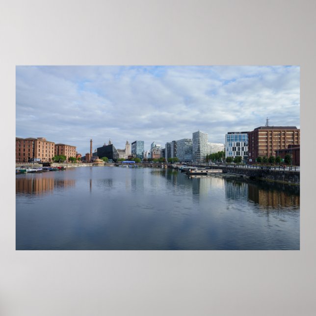Affiche Skyline Liverpool (Devant)
