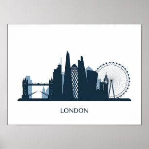 Affiche Skyline London City