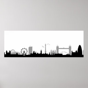 Affiche Skyline Londres