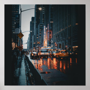 Affiche Skylines de New York : Vues urbaines captivantes