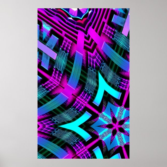 Affiche Skyriser hiver - Ken Gage Art (Devant)