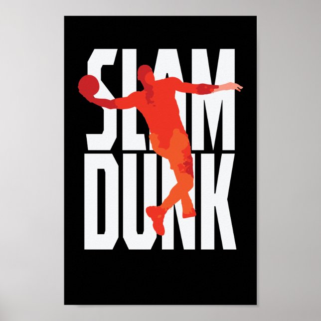 Affiche Slam Dunk Basketball (Devant)