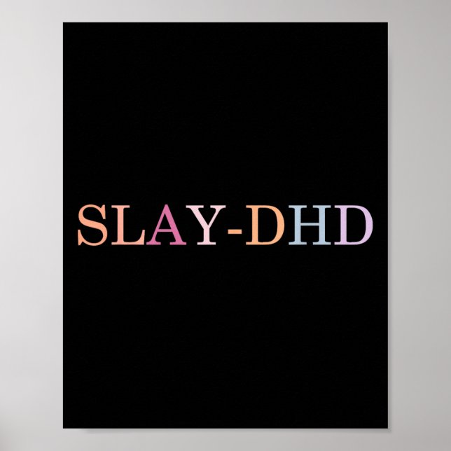 Affiche Slay-dhd Funny Design  (Devant)