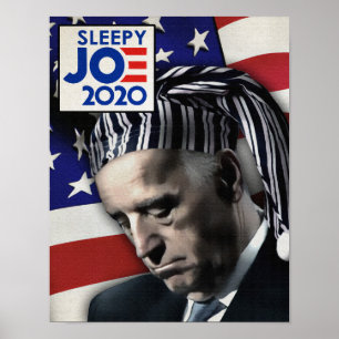 Affiche Sleepy Joe Biden 2020 Election