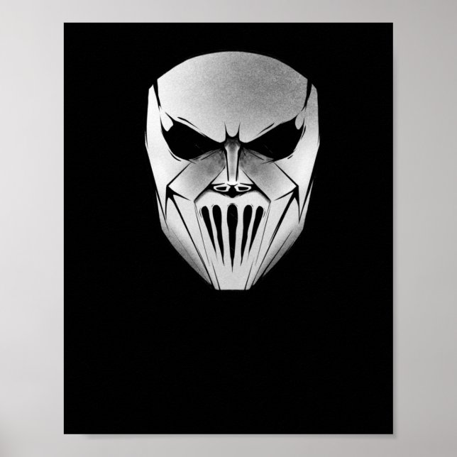 Affiche Slipknot Mick Mask Sticker  (Devant)