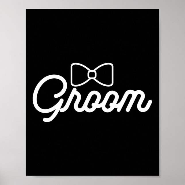 Affiche Slogan de mariée et de marié correspondant pour le (Devant)