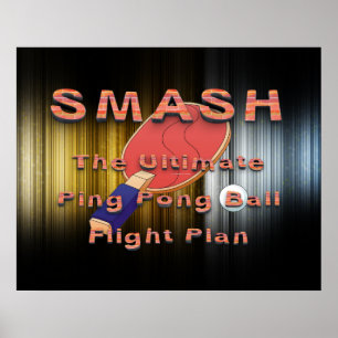 Affiche Slogan Ping Ping TOP