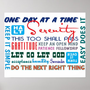 Affiche slogans de récupération