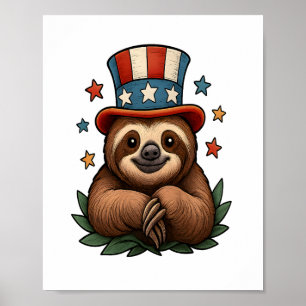 Affiche Sloth 4 juillet