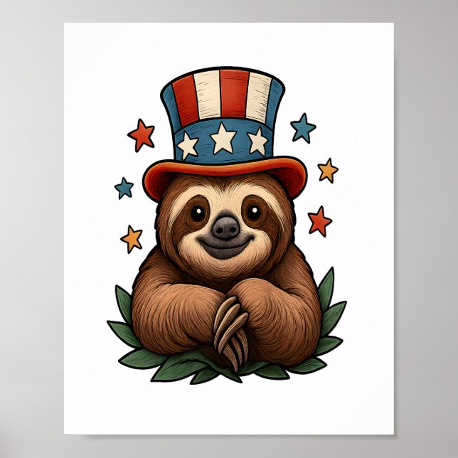 Affiche Sloth 4 juillet (Devant)