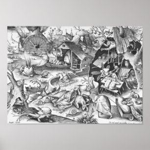 Affiche Sloth (Desidia), Les Sept Péchés Mortels