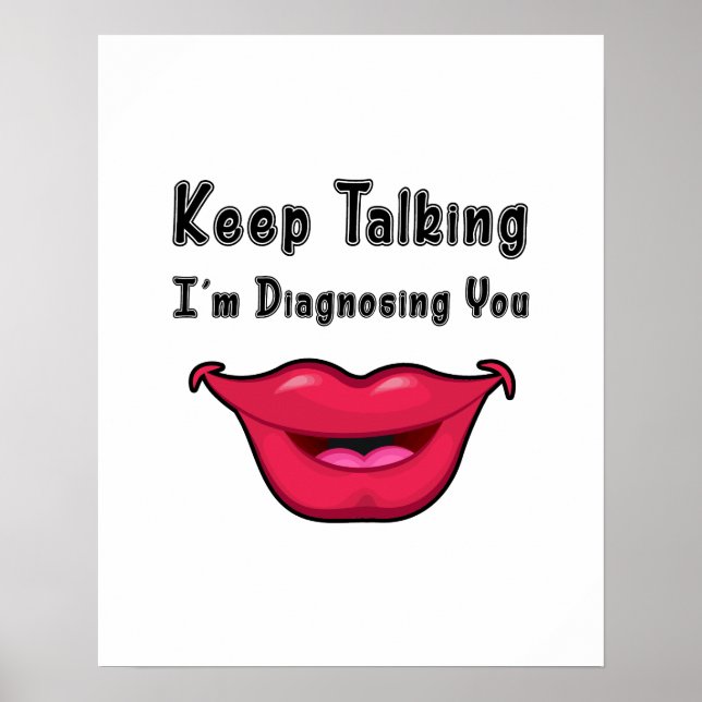 Affiche Slp Voix Langue Pathologie Cadeaux (Devant)