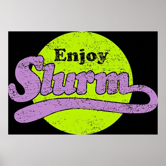 Affiche Slurm TShirt (Devant)