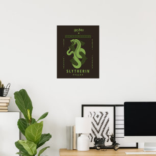 Affiche SLYTHERIN™ Maison Par Tous Les Moyens