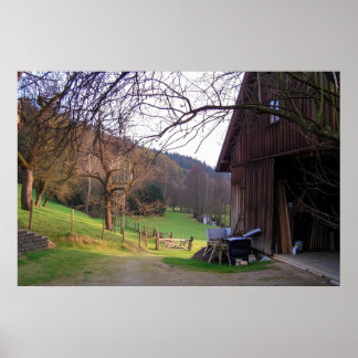 Affiche Small Farm in Germany