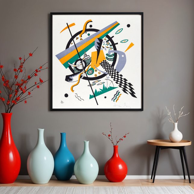 Affiche Small Worlds IV par W. Kandinsky (Créateur téléchargé)