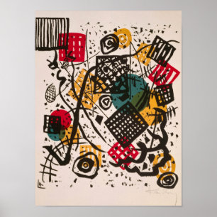 Affiche Small Worlds V, 1922 par Wassily Kandinsky