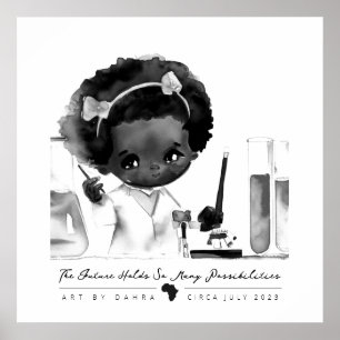 Affiche Smart Black Kid