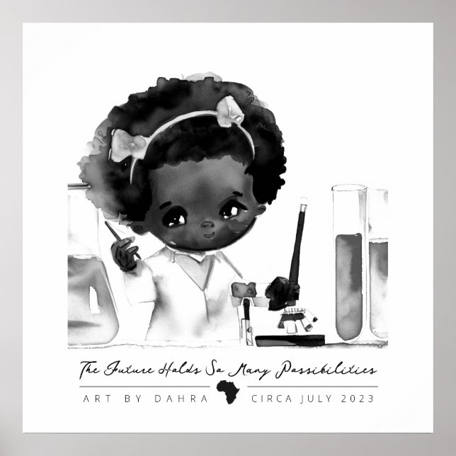 Affiche Smart Black Kid (Devant)