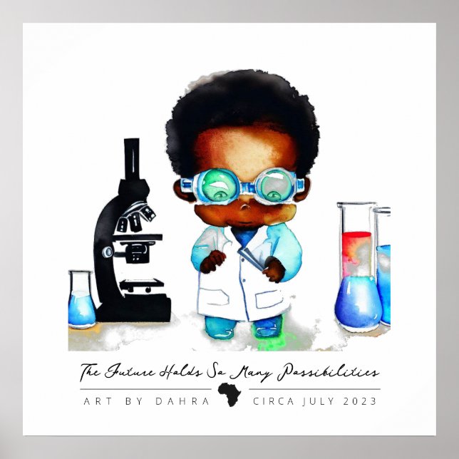 Affiche Smart Black Kid (Devant)