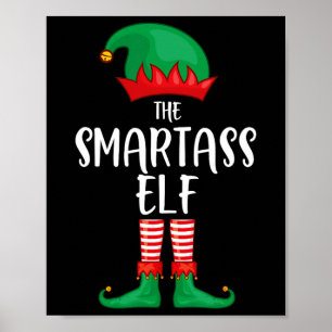 Affiche Smart Elf Christmas Party Correspondant Groupe Fam
