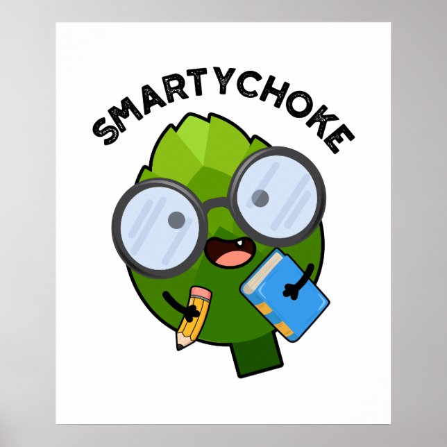 Affiche Smartychoke Funny Veggie Artichoke Pun (Devant)