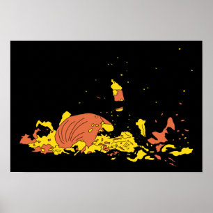 Affiche Smashed Pumpkin