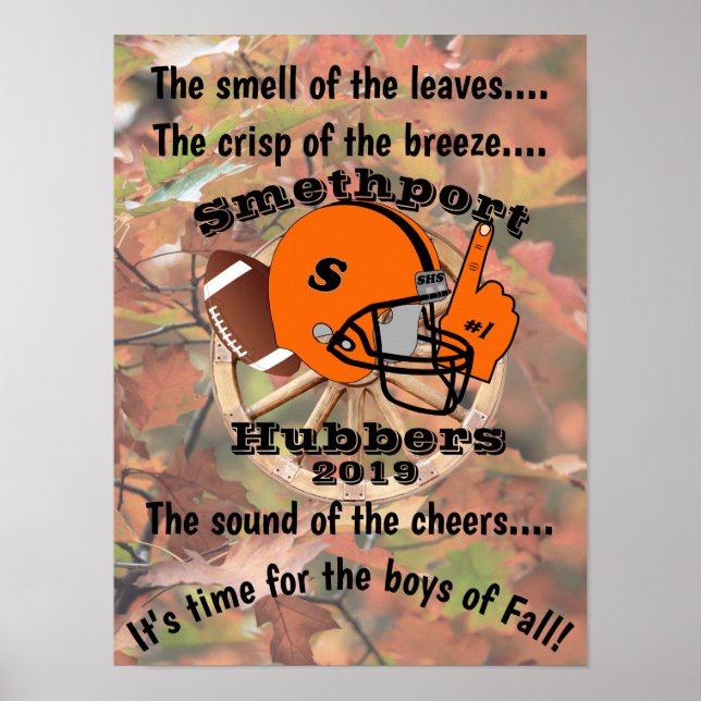 Affiche Smethport Hubbers Garçons de l'Automne (Devant)