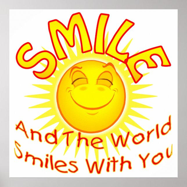 Affiche Smile and the World Smile with You (2) (Devant)