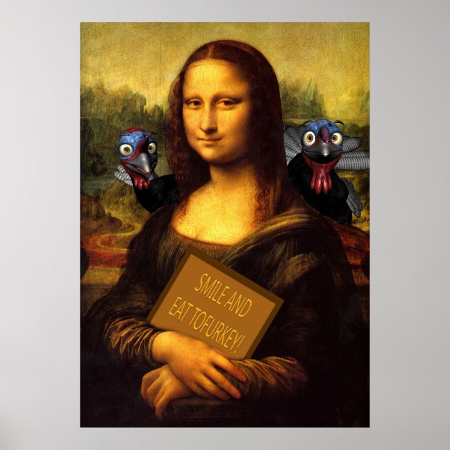 Affiche Smile Et Mange Tofurkey (Devant)