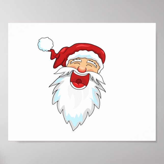 Affiche Smiling santa (Devant)