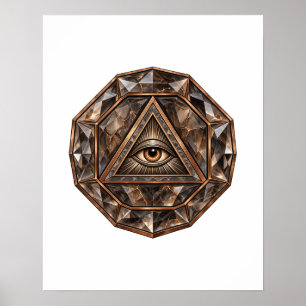 Affiche Smoky Quartz Eye