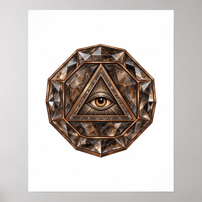 Affiche Smoky Quartz Eye (Devant)