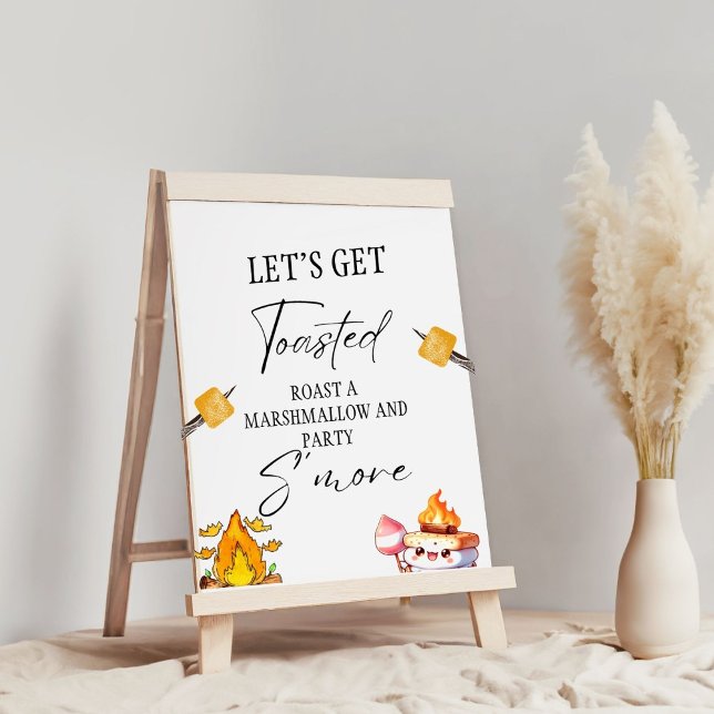 Affiche S'more Bar Menu Smore Bar S'mores Station Out (Créateur téléchargé)