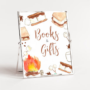 Affiche S'mores Camping Baby showers Livres et Cadeaux