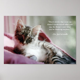 Affiche Smug Kitten