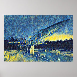 Affiche Smyrna, TN U.S. Navy Blue Angels Memorial Peinture