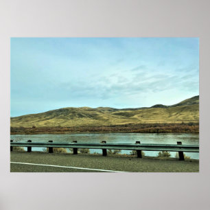 Affiche Snake River, comté de Baker, Oregon