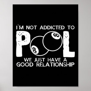 Affiche Snooker Billard Table Shot Cue Stick Rack