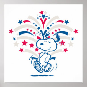 Affiche Snoopy 4 juillet Danse