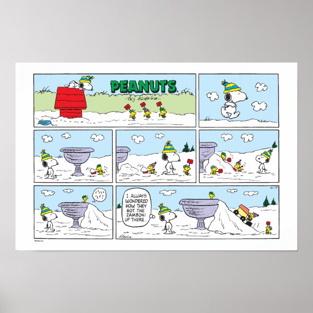 Affiche Snoopy & l'équipe (Devant)