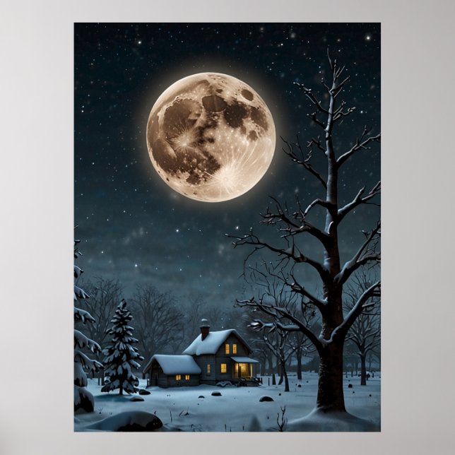 AFFICHE SNOW MOON (Devant)
