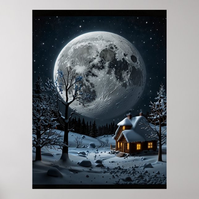 AFFICHE SNOW MOON (Devant)