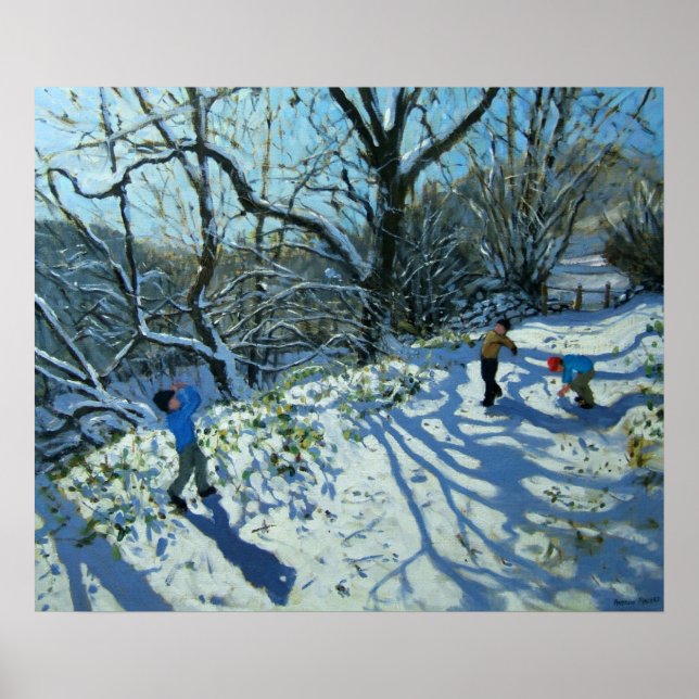 Affiche Snowball combat Derbyshire (Devant)