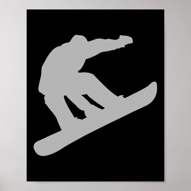 Affiche Snowboard (Devant)