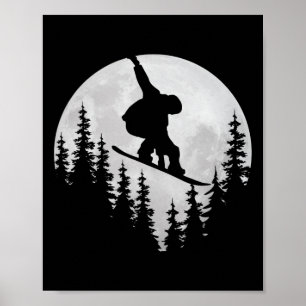 Affiche Snowboard Shirts Freestyle Snowboard - Snowbo