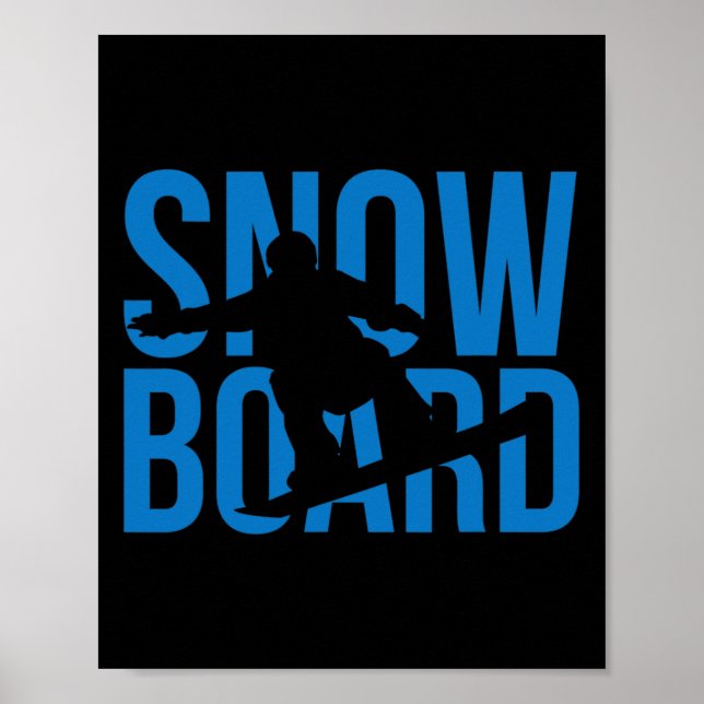 Affiche Snowboard Snowboard 8 (Devant)