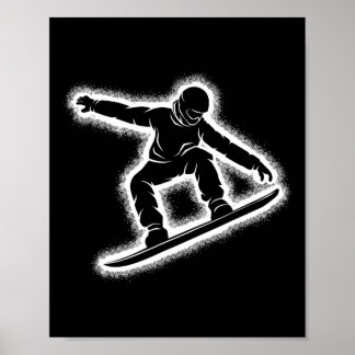Affiche Snowboard Snowboard Garçons Enfants Hommes 1 